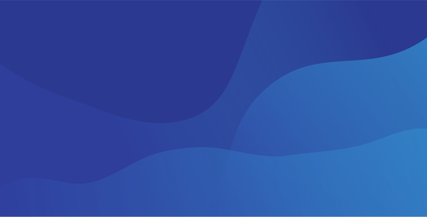 A blue background with various tones of blue in the shapes of waves.